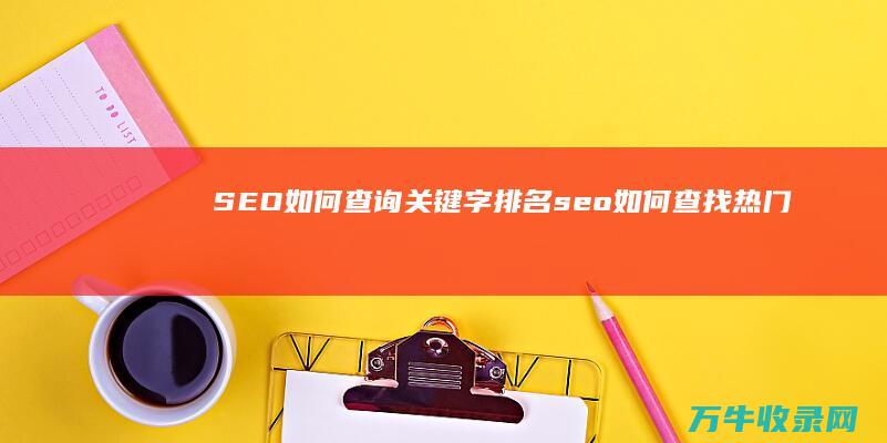 SEO如何查询关键字排名 (seo如何查找热门关键词信息的数量)